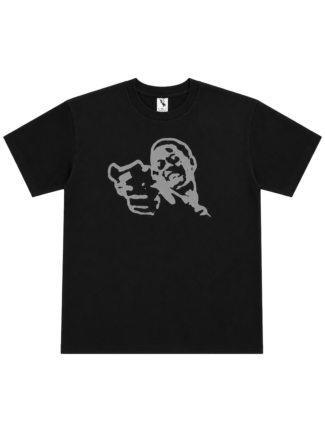 YAWS TEE BLACK/GREY
